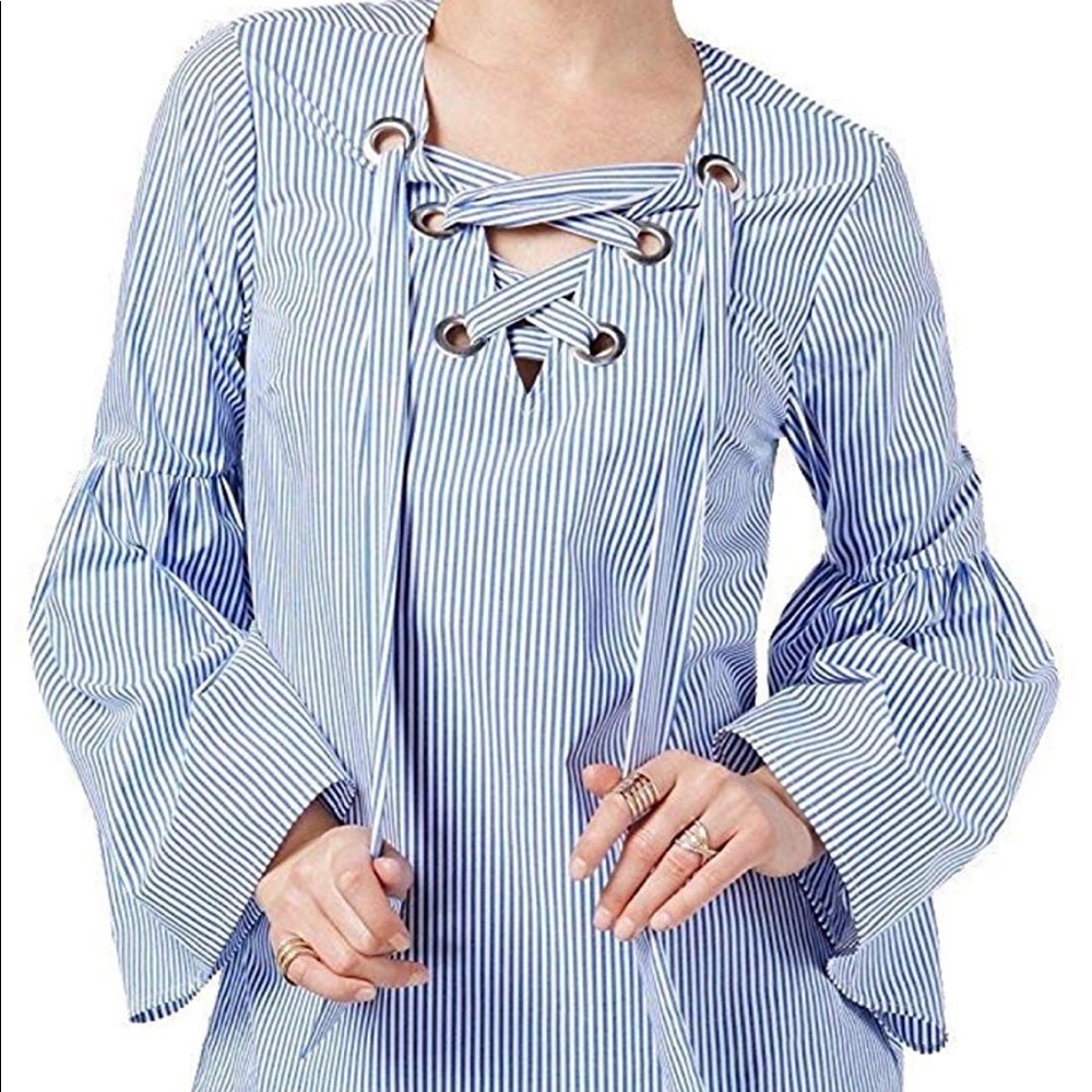 Micheal Kors Seersucker style Blouse